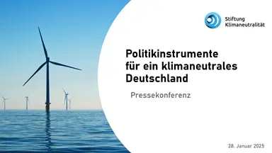 55 klimapolitische Empfehlungen für die nächste Legislaturperiode