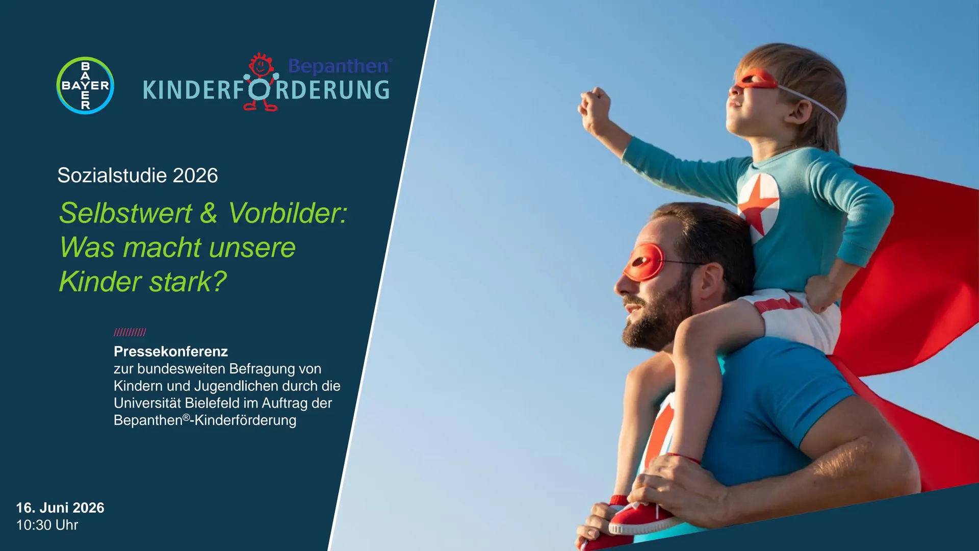 Sozialstudie 2026 / Selbstwert & Vorbilder: Was macht unsere Kinder stark?