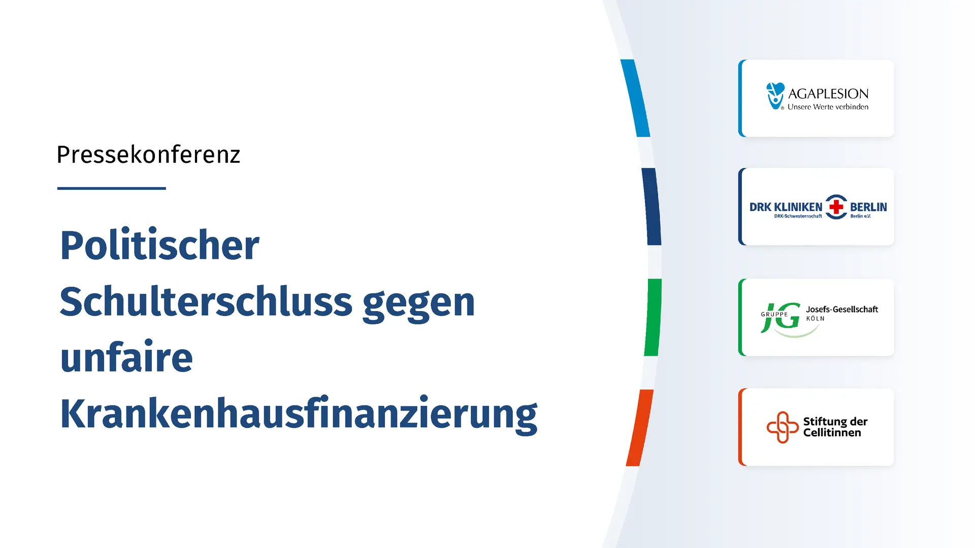 Politischer Schulterschluss gegen unfaire Krankenhausfinanzierung