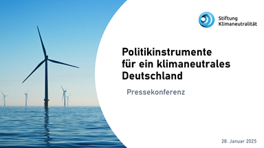 Die Stiftung Klimaneutralität | 55 klimapolitische Empfehlungen für die nächste Legislaturperiode