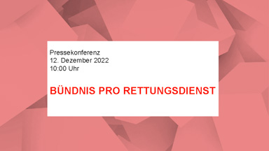 Bündnis pro Rettungsdienst Deutscher Caritasverband