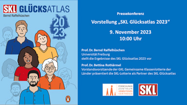 Vorstellung „SKL Glücksatlas 2023“