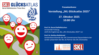 Pressekonferenz: SKL Glücksatlas 2025
