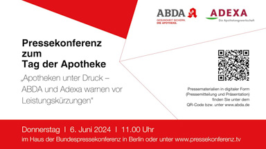 ABDA – Bundesvereinigung Deutscher Apothekerverbände e. V. / zum Tag der Apotheke