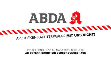 ABDA – „Ab Ostern droht ein Versorgungschaos“